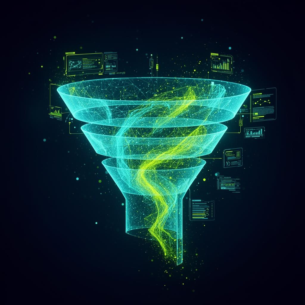 Diagnóstico holográfico de funil de vendas
